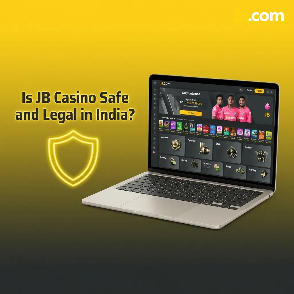 JB Casino security features including Curaçao license, SSL encryption, and responsible gaming measures for Indian players