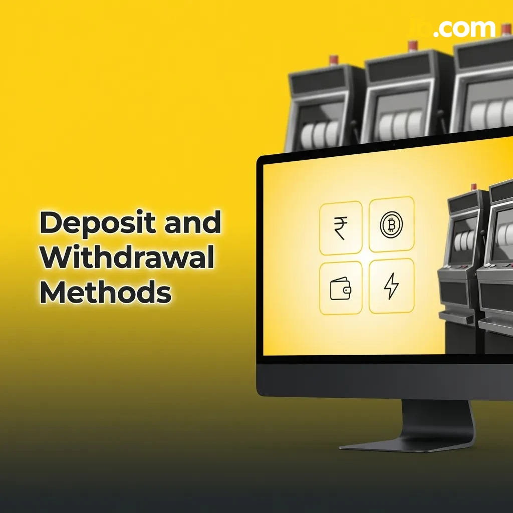 Indian payment options including UPI, PayTM, cards, e-wallets, and cryptocurrency for fast slot game deposits