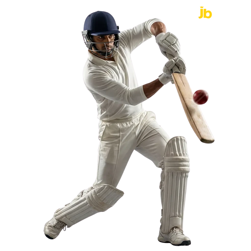 JB Casino India homepage showing sports betting options, casino games, and mobile app download for Indian players