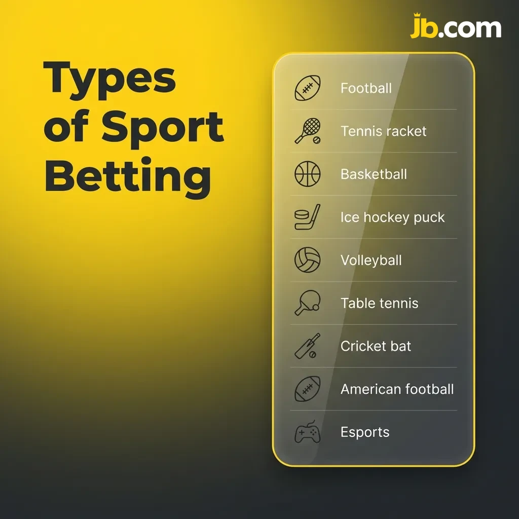 JB Casino sports betting interface showing cricket, football, kabaddi, and tennis betting options with various markets